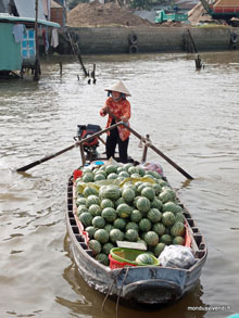 Marché flottant de Cai Rang - Vietnam